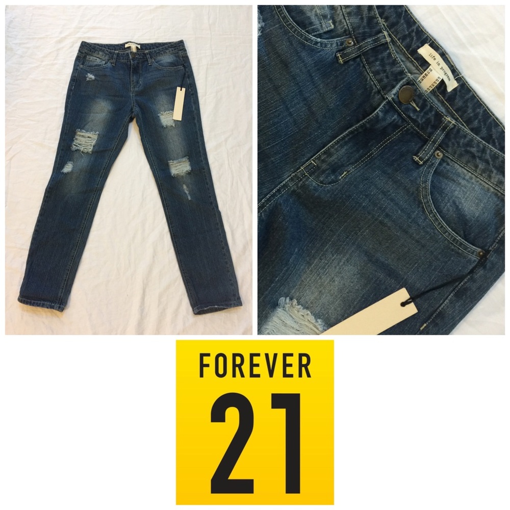 NWT Life in Progress Distressed Skinny Jeans 👖